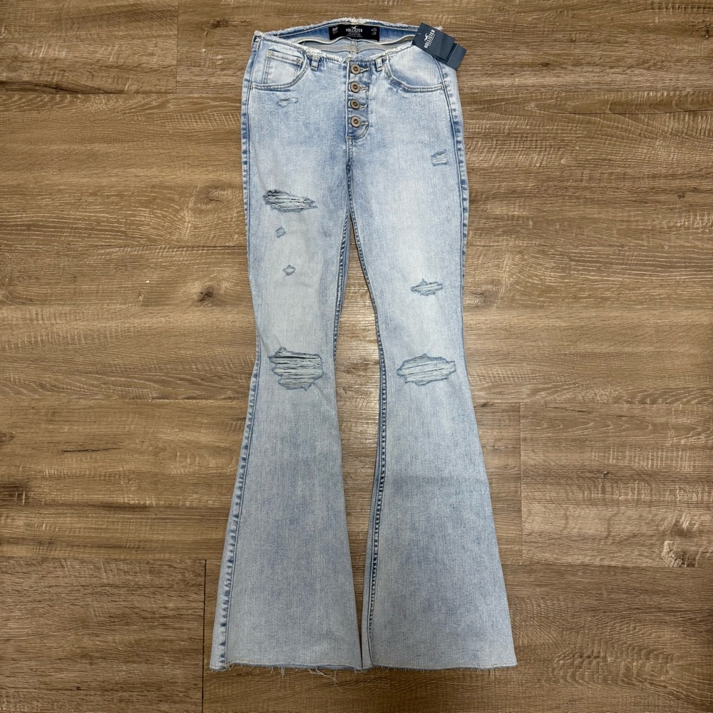 HOLLISTER Low Rise Flare Jeans